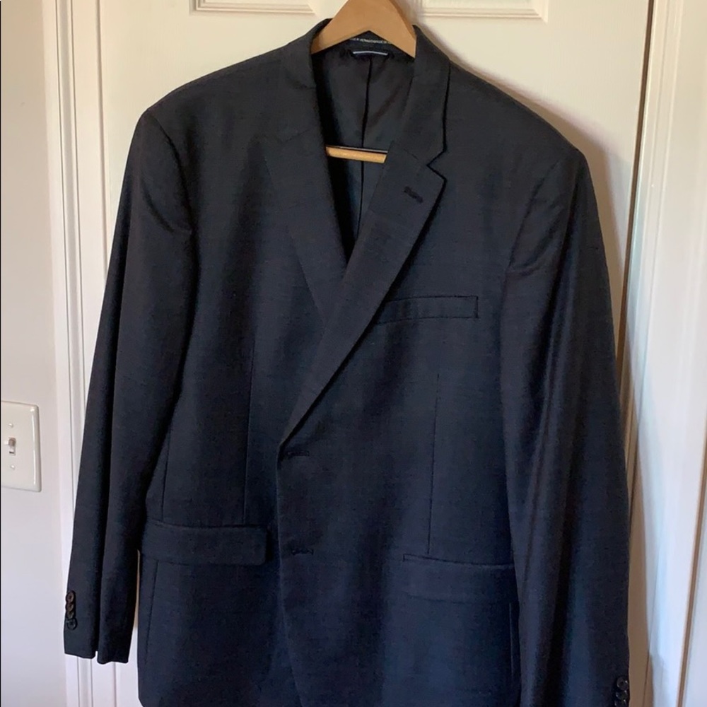 Tommy Hilfiger charcoal gray suit